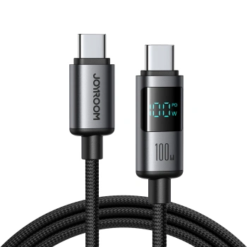 JOYROOM KABEL S-A16 PRO PRISM SERIES 100W USB-C DO USB-C Z WYŚWIETLACZEM
