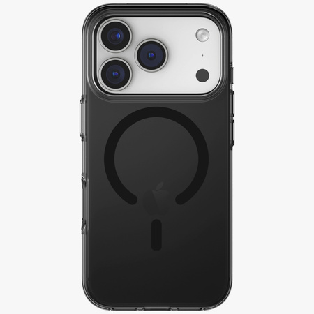 Etui UNIQ Clario do iPhone 17 Pro Magclick Charging czarny