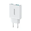 Ładowarka sieciowa Joyroom JR-TCF14 20W USB-A USB-C supercienka - biała