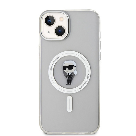 KARL LAGERFELD POKROWIEC HARDCASE DO IPHONE 15 PLUS 14 PLUS 6.7 Z IKONIKIEM