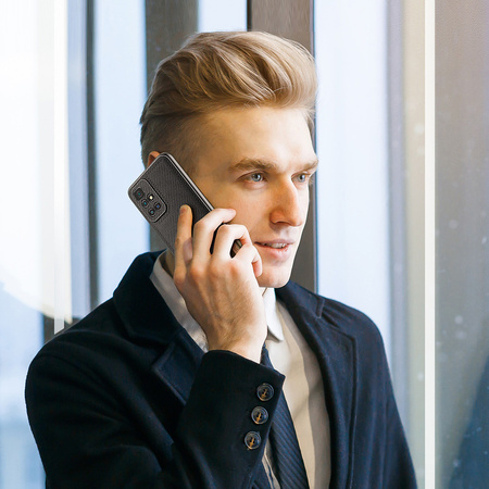 Dux Ducis Fino etui pokrowiec pokryty nylonowym materiałem Xiaomi Redmi 10 czarny