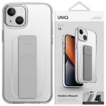 UNIQ etui Heldro Mount iPhone 14 6,1" przeźroczysty/lucent clear