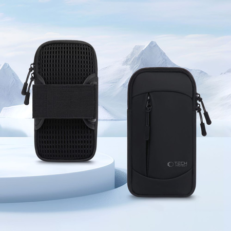 TECH-PROTECT M6 SPORTOWA TORBA NA TELEFON DO 6,5 CALA Z OPASKĄ DO BIEGANIA