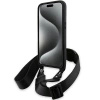 Etui BMW M Edition Carbon Stripe & Strap na iPhone 15 Pro Max - czarne
