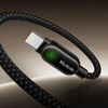 MCDODO KABEL USB-C USB-C SZYBKIE ŁADOWANIE USB TYP C PD 100W 1M LED CZARNY