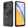 Ring Armor pancerne hybrydowe etui pokrowiec + magnetyczny uchwyt OnePlus Nord N20 5G czarny