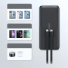 CHOETECH POWERBANK B654 10000MAH DO MICRO USB DO LIGHTNING Z WBUCZONYM