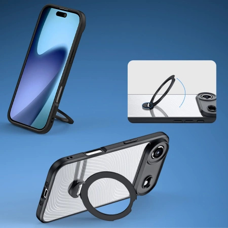 DUX DUCIS ETUI CASE MAGNETYCZNE DO IPHONE 17 AIR Z PIERŚCIENIEM