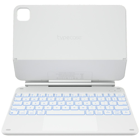 Etui Typecase Edge z klawiaturą do iPad Air 11" 2024/2025 biały