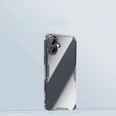 NILLKIN ETUI NATURE PRO CASE DO IPHONE 16 LEKKIE OCHRONA TELEFONU Z CAMERĄ