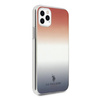 Etui U.S. Polo Assn. Gradient Pattern Collection na iPhone 11 Pro - czerwono-niebieskie