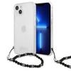 Guess GUHCP13MKPSBK iPhone 13 6,1" Transparent hardcase Black Pearl