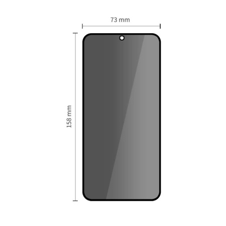 TECH-PROTECT SZKŁO PRYWATYZUJĄCE GLASS SPY+ 2-PACK DO SAMSUNG GALAXY S25