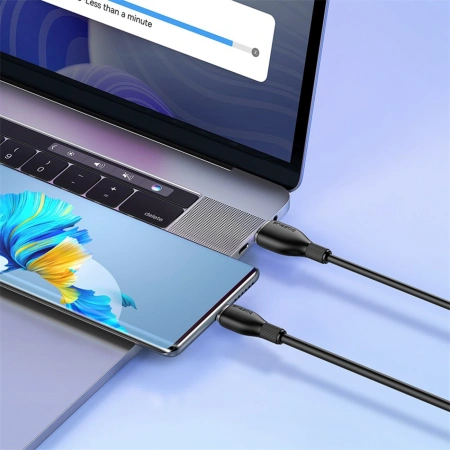Kabel Baseus Pudding Series 100W USB-A - USB-C 2m - czarny
