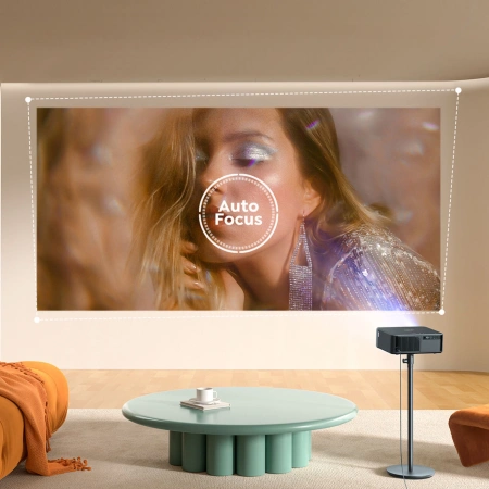 Projektor multimedialny Yaber K2s Pro LCD FullHD 1080p z głośnikami JBL i subwooferem - czarny