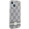 DKNY ETUI HARDCASE DO IPHONE 15 14 13 6.1 DO MAGSAFE CHECKERED MONO STRIPE