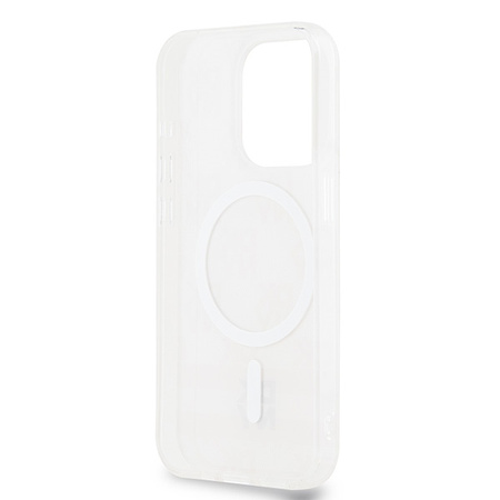 DKNY POKROWIEC HARDCASE DO IPHONE 15 PRO DO MAGSAFE CHECKERED MONO PATTERN