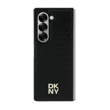 DKNY ETUI HARDCASE DO SAMSUNG Z FOLD6 F956 REPEAT PATTERN STACK LOGO