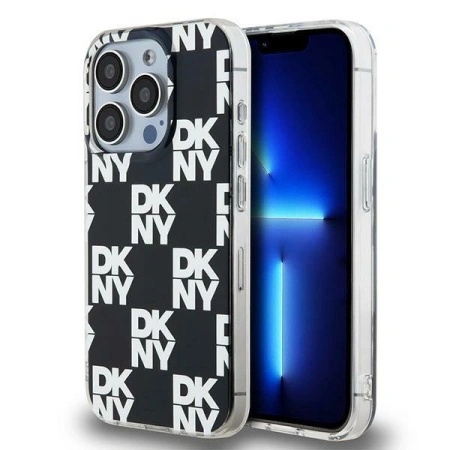 DKNY POKROWIEC HARDCASE DO IPHONE 15 PRO MAX 6.7 WZÓR CHECKERED MONO