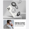 Uchwyt na telefon Spigen Dual Pop        MagSafe Phone Holder Slim szary marmur