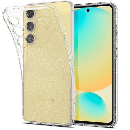 SPIGEN LIQUID CRYSTAL ETUI DO SAMSUNG GALAXY S24 FE ELASTYCZNE ZBROKATOWANE