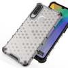 Honeycomb etui pancerny pokrowiec z żelową ramką Huawei Y6p przezroczysty