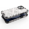 HURTEL POKROWIEC PANCERNY DO IPHONE 13 MINI Z PRZEZROCZYSTĄ RAMKĄ HONEYCOMB