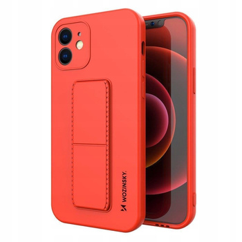 WOZINSKY SILIKONOWE ETUI Z PODSTAWKĄ DO IPHONE XS MAX OCHRONA ANTYŚLIZGOWA