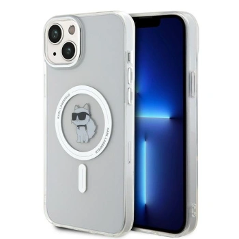 KARL LAGERFELD ETUI DO IPHONE 15 PLUS 6,7 HARDCASE IML CHOUPETTE DO MAGSAFE