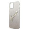 Guess GUHCP12LPCUGLSGO iPhone 12 Pro Max 6,7" złoty/gold hardcase Glitter Gradient Script