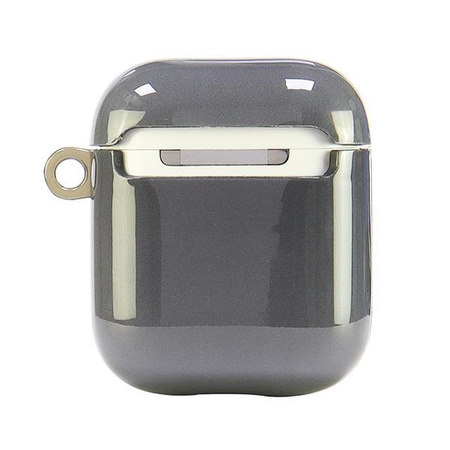 AUDI ETUI POKROWIEC CASE DO APPLE AIRPODS 1 2 GEOMETRYCZNY WZÓR SZARY
