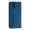 Magnet Card Case etui do Xiaomi Redmi Note 11 Pro pokrowiec portfel na karty kartę podstawka niebieski