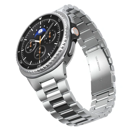 Pasek Spigen Modern Fit Band na Samsung Galaxy Watch 40 / 44 / 46 mm - srebrny