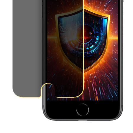 3MK FOLIA OCHRONNA SILKY MATT PRIVACY DO APPLE IPHONE 7 ANTYWZROKOWA
