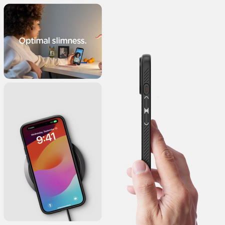 SPIGEN LIQUID AIR IPHONE 15 MATTE BLACK