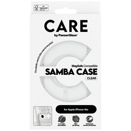 PANZERGLASS ETUI MAGSAFE DO IPHONE 16E Z OCHRONA TELEFONU