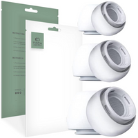 TECH-PROTECT EAR TIPS 3-PACK DO APPLE AIRPODS PRO 1 2 LEPSZA JAKOŚĆ DŹWIĘKU