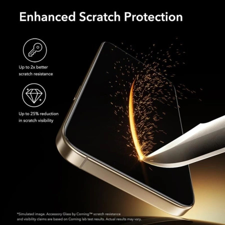 ESR SZKŁO HARTOWANE ULTRAFIT ARMORITE PRO DO IPHONE 17 PRO Z OCHRONĄ