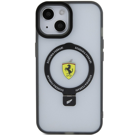 FERRARI POKROWIEC DO IPHONE 15 PLUS 6.7 RING STAND DO MAGSAFE 2023