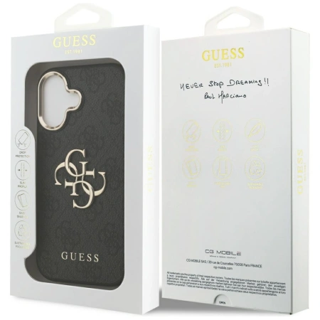 GUESS ETUI 4G BIG 4G CLASSIC LOGO DO IPHONE 17 PRO ELEGANCKIE