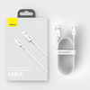 Baseus Superior kabel USB - USB Typ C 66 W 6A 1 m Biały (CATYS-02)