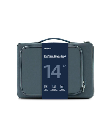 INNOSTYLE TORBA NA LAPTOPA 14 WODOODPORNA ETUI CASE OMNIPROTECT SZARA