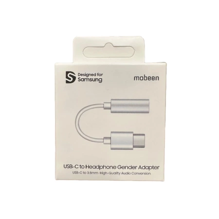 SAMSUNG ADAPTER DAC USB-C DO MINI JACK 3.5MM DO TELEFONÓW I TABLETÓW AUDIO