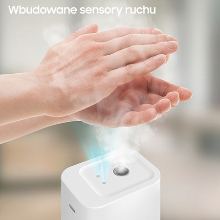 UNIQ DOZOWNIK BEZDOTYKOWY LYFRO FLOW DO DEZYNFEKCJI RĄK BIAŁY BEZ DOTYKANIA