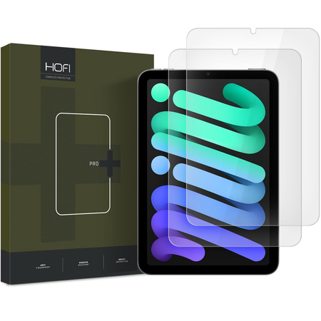 HOFI SZKŁO HARTOWANE DO IPAD MINI 8.3 6 7 2021-2024 2-SZTUKI ANTYZARYSOWANE