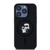 KARL LAGERFELD POKROWIEC HARDCASE SILIKONOWY DO IPHONE 15 PRO Z DO MAGSAFE