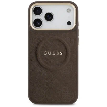 GUESS ETUI PEONY HOT STAMP MAGSAFE DO IPHONE 17 PRO MAX ELEGANCKIE