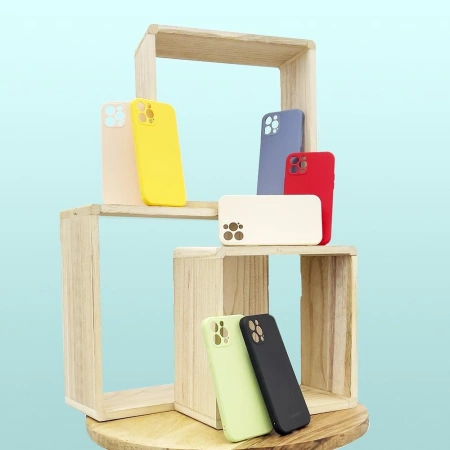 WOZINSKY COLOR CASE SILIKONOWE ELASTYCZNE ETUI DO IPHONE 13 MINI WYTRZYMAŁE