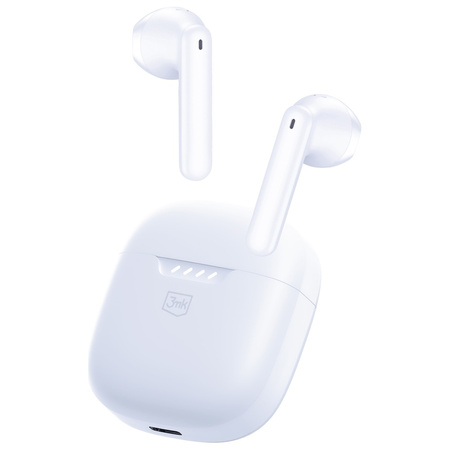 Słuchawki TWS 3MK Movepods Bluetooth 5.4 biały