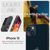 SPIGEN LIQUID AIR IPHONE 15 MATTE BLACK